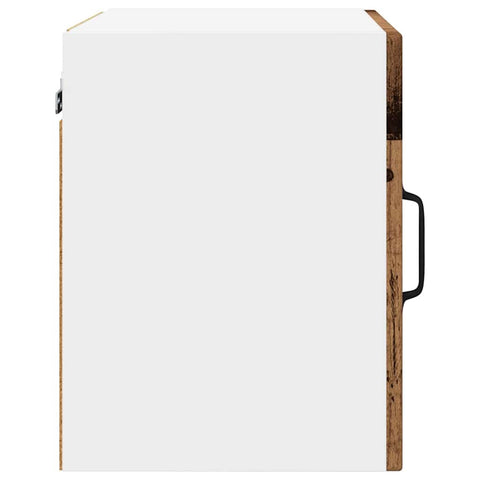 vidaXL Kitchen Wall Cabinet with Shelf 2 pcs Old Wood 40 x 31 x 40 cm