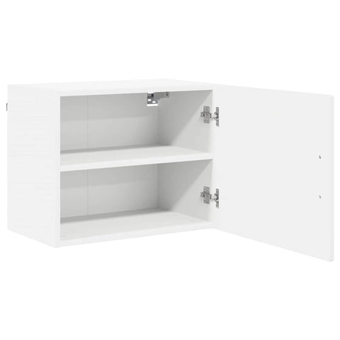 vidaXL Kitchen Wall Cabinet with Shelf 2 pcs White 50 x 31 x 40 cm