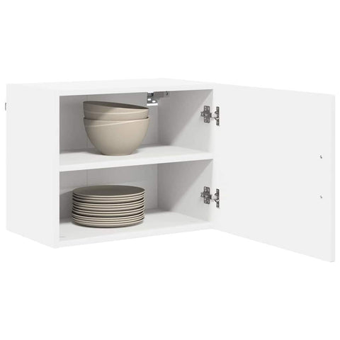 vidaXL Kitchen Wall Cabinet with Shelf 2 pcs White 50 x 31 x 40 cm