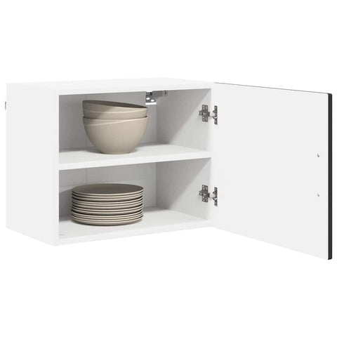 vidaXL Kitchen Wall Cabinet Black 50 x 31 x 40 cm Engineered Wood