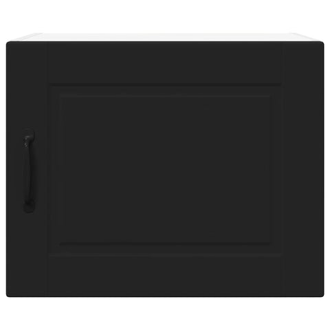 vidaXL Kitchen Wall Cabinet with Shelf 2 pcs Black 50 x 31 x 40 cm