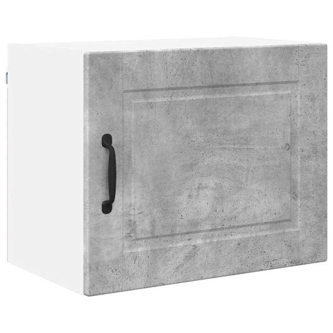 vidaXL Kitchen Wall Cabinet with Shelf Concrete Grey 50 x 31 x 40 cm