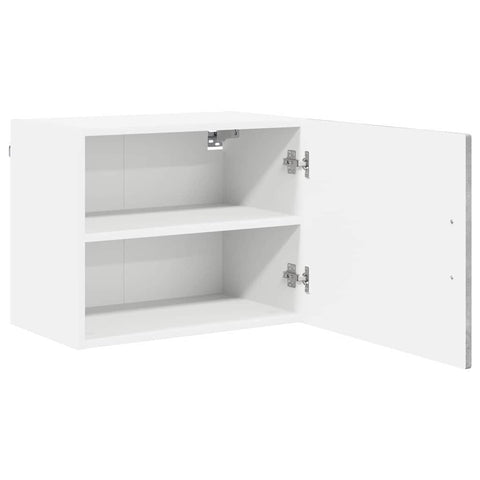 vidaXL Kitchen Wall Cabinet with Shelf Concrete Grey 50 x 31 x 40 cm