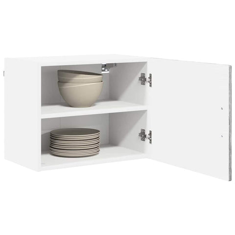 vidaXL Kitchen Wall Cabinet with Shelf Grey Sonoma 50 x 31 x 40 cm