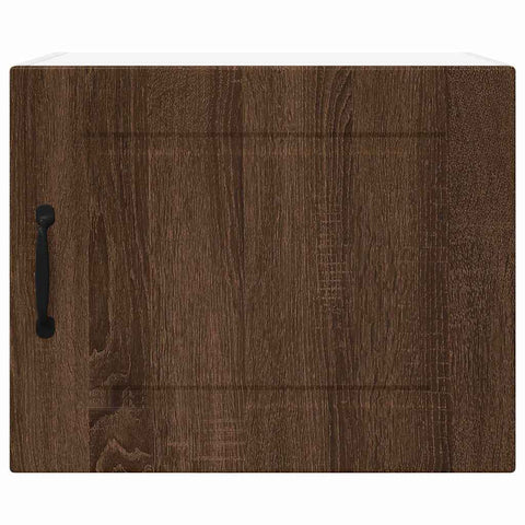 vidaXL Kitchen Wall Cabinet with Shelf 2 pcs Brown Oak 50 x 31 x 40 cm