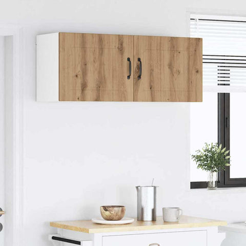 vidaXL Kitchen Wall Cabinet with Shelf Artisan Oak 50 x 31 x 40 cm