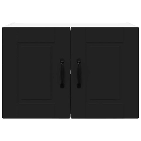 vidaXL Kitchen Wall Cabinet Black 60 x 31 x 40 cm Engineered Wood