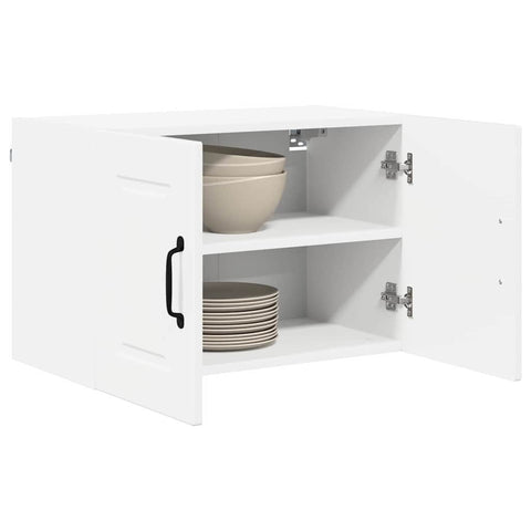 vidaXL Kitchen Wall Cabinet with Door High Gloss White 60 x 31 x 40 cm