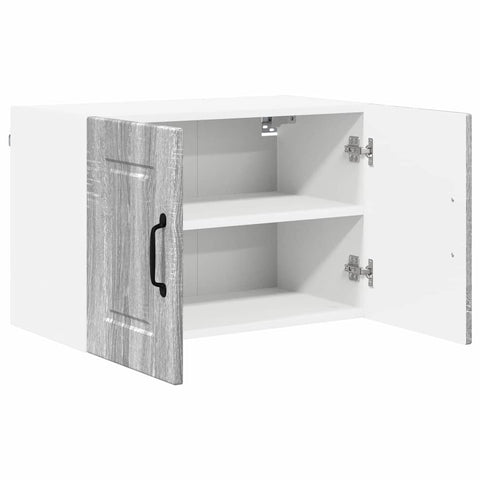 vidaXL Kitchen Wall Cabinet with Shelf Grey Sonoma 60 x 31 x 40 cm