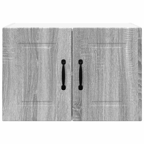 vidaXL Kitchen Wall Cabinet 2 pcs Grey Sonoma 60 x 31 x 40 cm