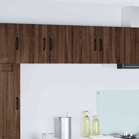 vidaXL Kitchen Wall Cabinet Brown Oak 60 x 31 x 40 cm Engineered Wood