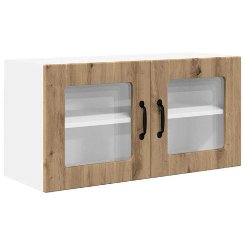 vidaXL Kitchen Wall Cabinet with Shelf Artisan Oak 80 x 31 x 40 cm
