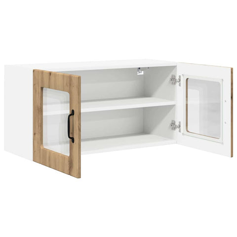 vidaXL Kitchen Wall Cabinet with Shelf Artisan Oak 80 x 31 x 40 cm