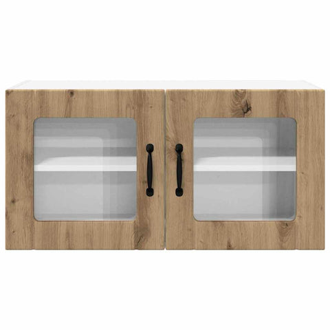 vidaXL Kitchen Wall Cabinet with Shelf Artisan Oak 80 x 31 x 40 cm