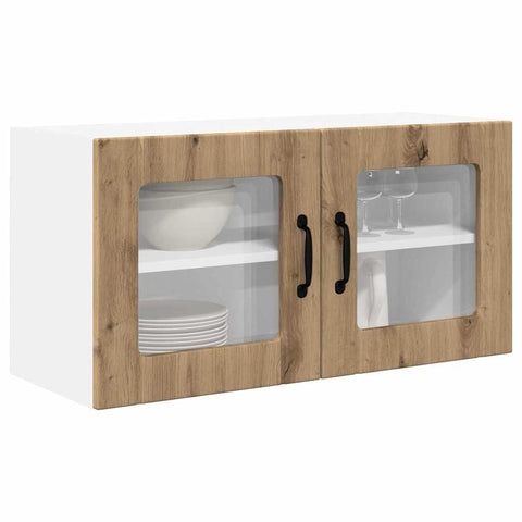 vidaXL Kitchen Wall Cabinet with Shelf Artisan Oak 80 x 31 x 40 cm