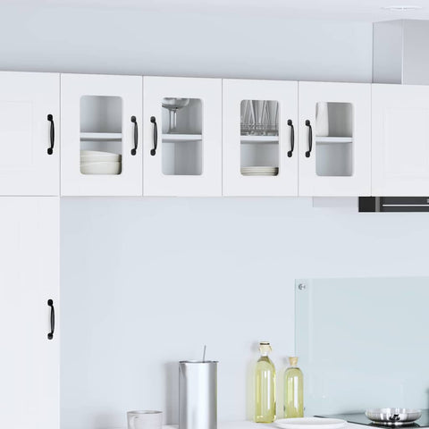 vidaXL Kitchen Cabinet with Door White 60 x 31 x 40 cm Engineered Wood