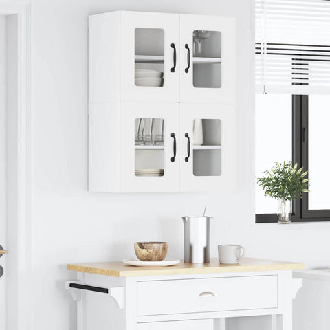 vidaXL Kitchen Cabinet with Door White 60 x 31 x 40 cm Engineered Wood