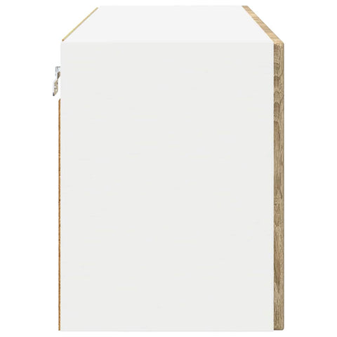 vidaXL Kitchen Cabinet with Shelf 2 pcs Sonoma Oak 60 x 31 x 40 cm