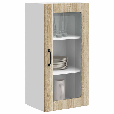 vidaXL Kitchen Cabinet Sonoma Oak 40 x 31 x 80 cm Engineered Wood