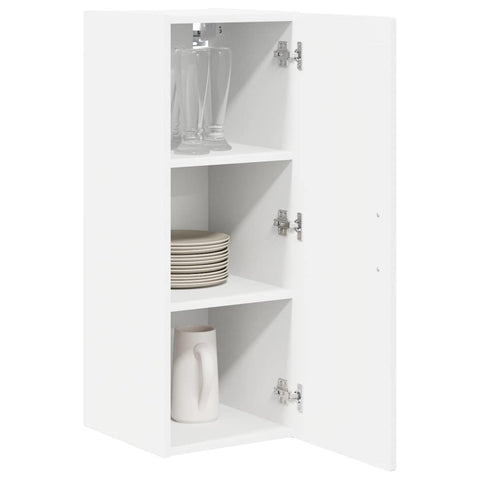 vidaXL Kitchen Wall Cabinet White 30 x 31 x 80 cm Engineered Wood