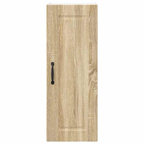 vidaXL Kitchen Wall Cabinet with Door 2 pcs Sonoma Oak 30 x 31 x 80 cm