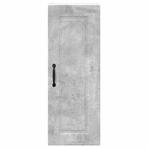 vidaXL Kitchen Wall Cabinet 2 pcs Concrete Grey 30 x 31 x 80 cm