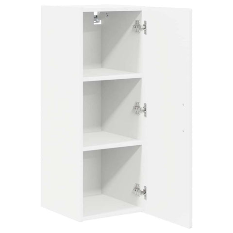 vidaXL Kitchen Wall Cabinet 2 pcs High Gloss White 30 x 31 x 80 cm