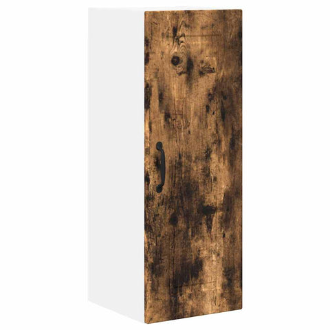 vidaXL Kitchen Wall Cabinet Smoked Oak 30 x 31 x 80 cm Engineered Wood