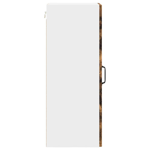 vidaXL Kitchen Wall Cabinet Smoked Oak 30 x 31 x 80 cm Engineered Wood