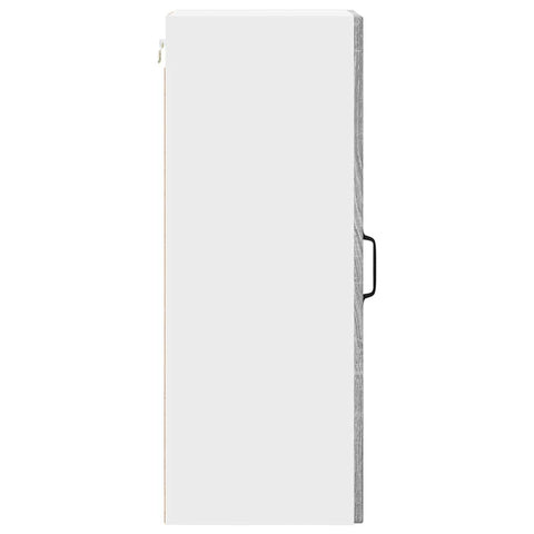 vidaXL Kitchen Wall Cabinet with Shelf Grey Sonoma 30 x 31 x 80 cm