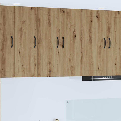 vidaXL Kitchen Wall Cabinet with Shelf Artisan Oak 30 x 31 x 80 cm