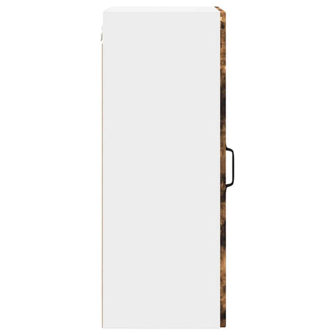 vidaXL Kitchen Wall Cabinet Smoked Oak 40 x 31 x 80 cm Engineered Wood