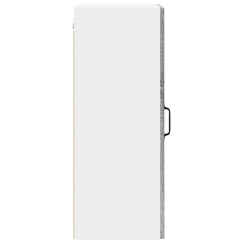 vidaXL Kitchen Wall Cabinet with Shelf Grey Sonoma 40 x 31 x 80 cm
