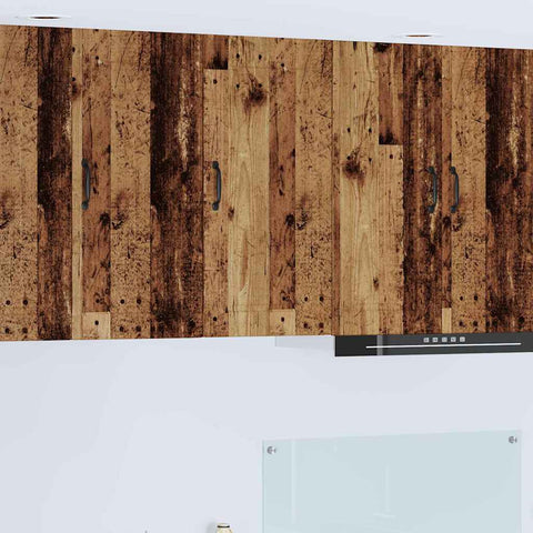 vidaXL Kitchen Wall Cabinet Old Wood 40 x 31 x 80 cm Engineered Wood