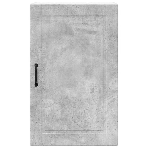 vidaXL Kitchen Wall Cabinet with Shelf Concrete Grey 50 x 31 x 80 cm