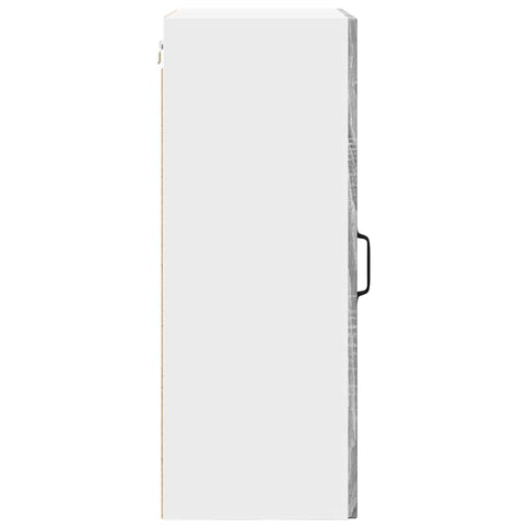 vidaXL Kitchen Wall Cabinet with Shelf Grey Sonoma 50 x 31 x 80 cm