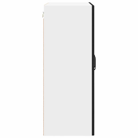 vidaXL Kitchen Wall Cabinet Black 60 x 31 x 80 cm Engineered Wood