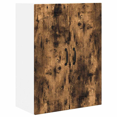vidaXL Kitchen Wall Cabinet Smoked Oak 60 x 31 x 80 cm Engineered Wood