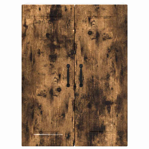 vidaXL Kitchen Wall Cabinet Smoked Oak 60 x 31 x 80 cm Engineered Wood