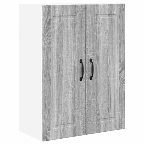 vidaXL Kitchen Wall Cabinet with Shelf Grey Sonoma 60 x 31 x 80 cm