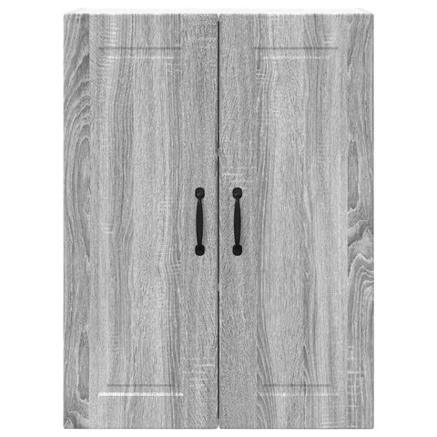 vidaXL Kitchen Wall Cabinet with Shelf Grey Sonoma 60 x 31 x 80 cm