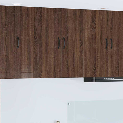 vidaXL Kitchen Wall Cabinet Brown Oak 60 x 31 x 80 cm Engineered Wood