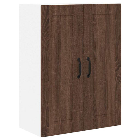 vidaXL Kitchen Wall Cabinet Brown Oak 60 x 31 x 80 cm Engineered Wood