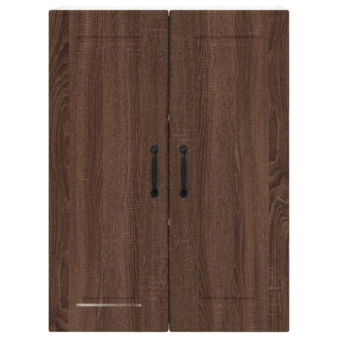 vidaXL Kitchen Wall Cabinet Brown Oak 60 x 31 x 80 cm Engineered Wood