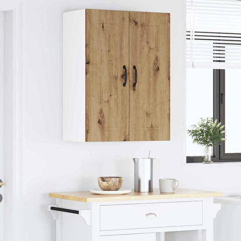 vidaXL Kitchen Wall Cabinet with Shelf Artisan Oak 60 x 31 x 80 cm