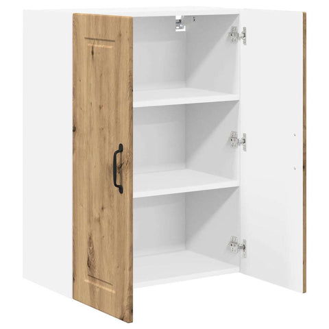 vidaXL Kitchen Wall Cabinet with Shelf Artisan Oak 60 x 31 x 80 cm