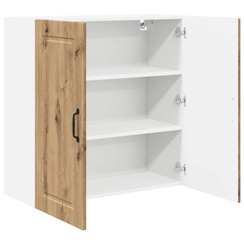 vidaXL Kitchen Wall Cabinet with Shelf Artisan Oak 80 x 31 x 80 cm