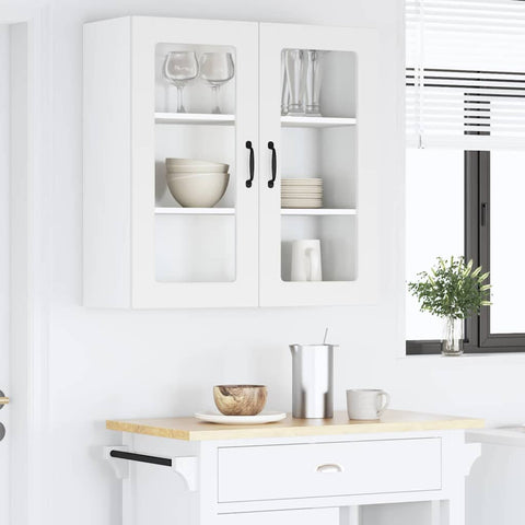 vidaXL Kitchen Wall Cabinet White 80 x 31 x 80 cm Engineered Wood