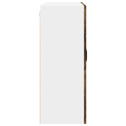 vidaXL Kitchen Wall Cabinet Smoked Oak 80 x 31 x 80 cm Engineered Wood