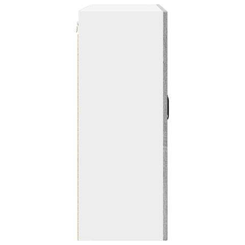 vidaXL Kitchen Wall Cabinet with Shelf Grey Sonoma 80 x 31 x 80 cm
